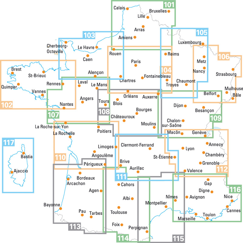 Centreberry Regional Road Map Blay Foldex72 